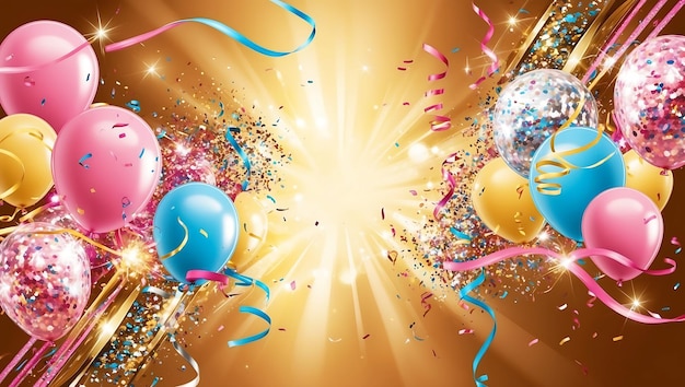 Kreatives Bild zu Vibrant Celebration Background Images for Every Occasion Premium AI Illustration