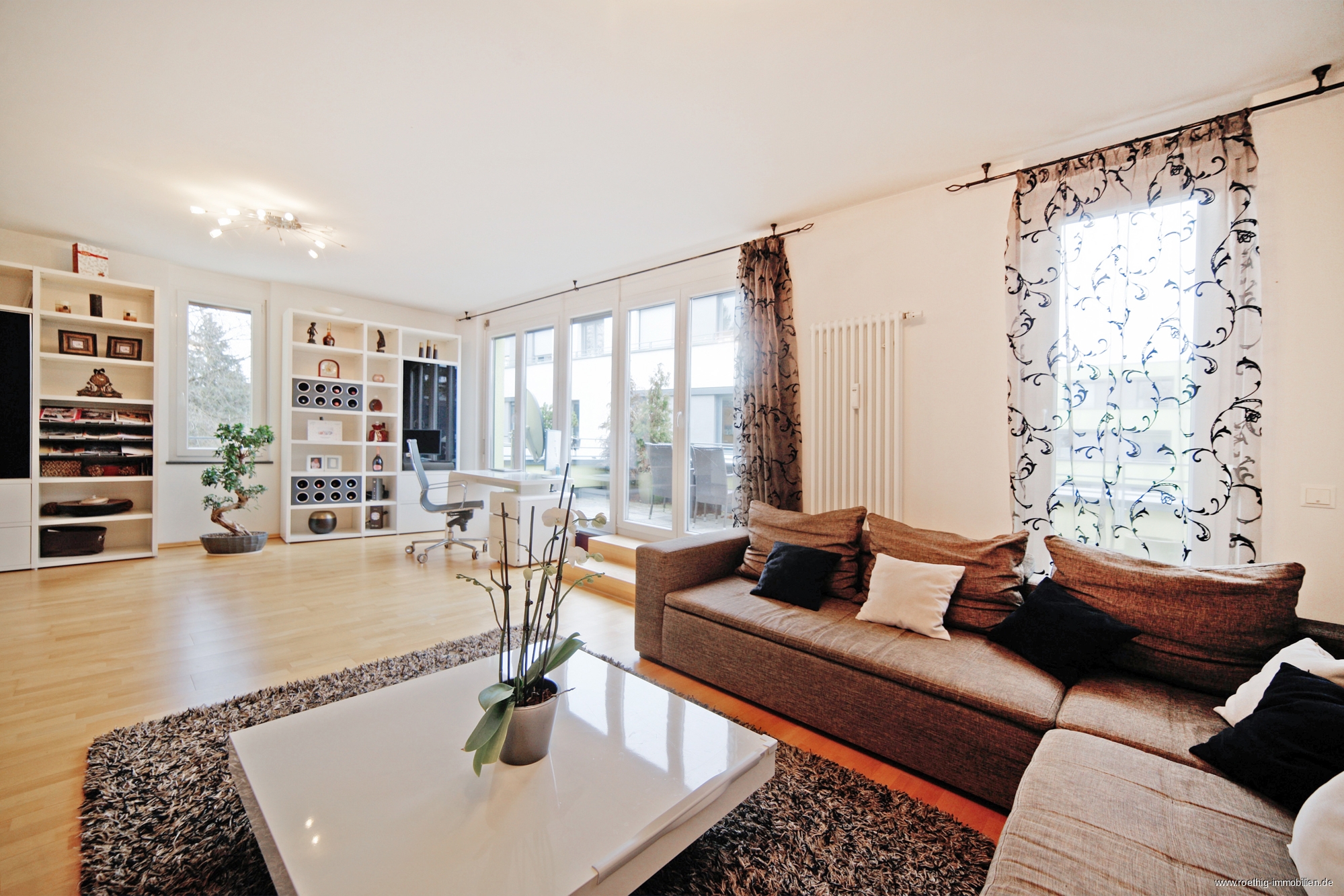  Moderne Sehr Helle 4 Zimmer Wohnung Mit Dachterrasse - De Haus Blog 