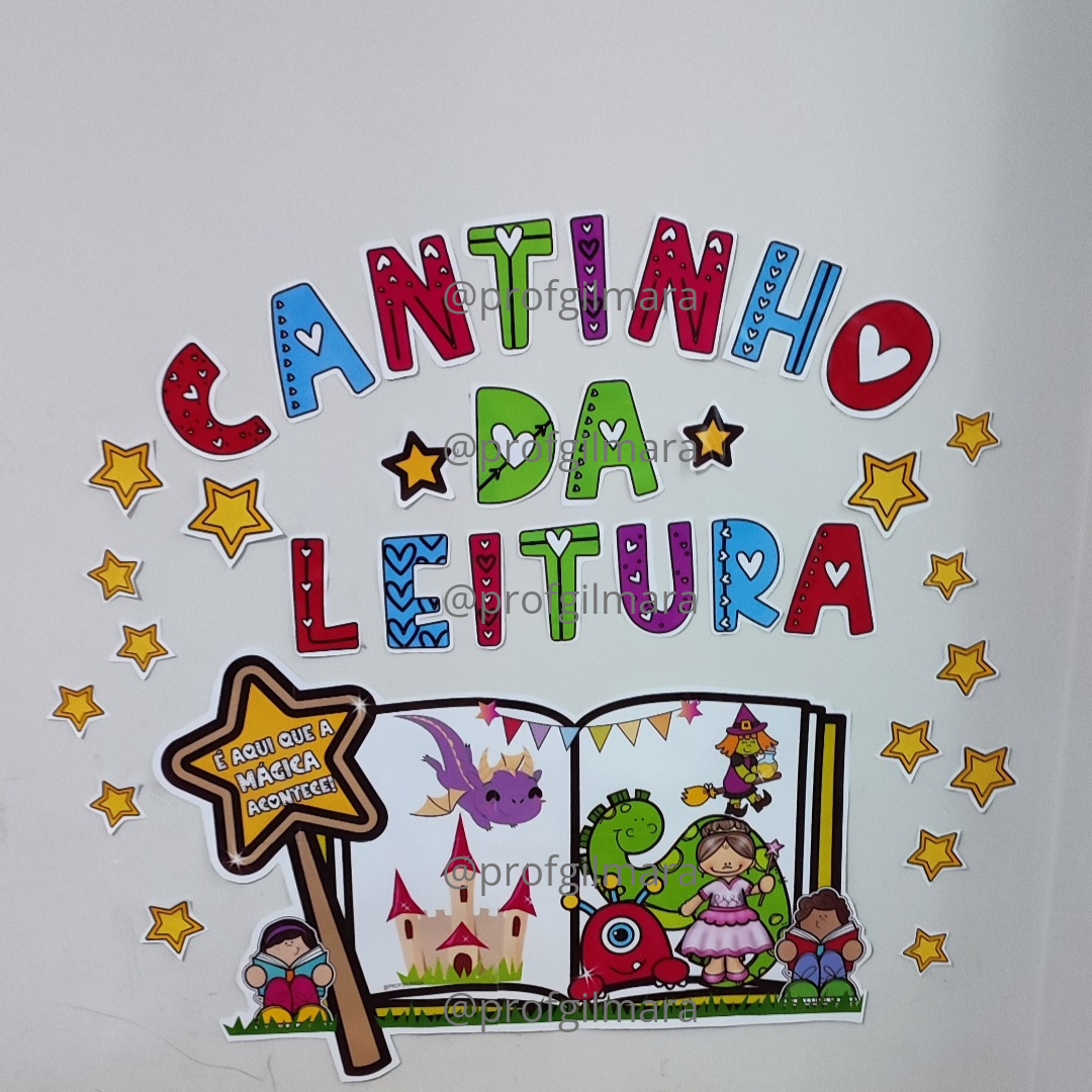 PAINEL CANTINHO DA LEITURA – Profgilmara Foto & Idee Foto zu PAINEL CANTINHO DA LEITURA – Profgilmara