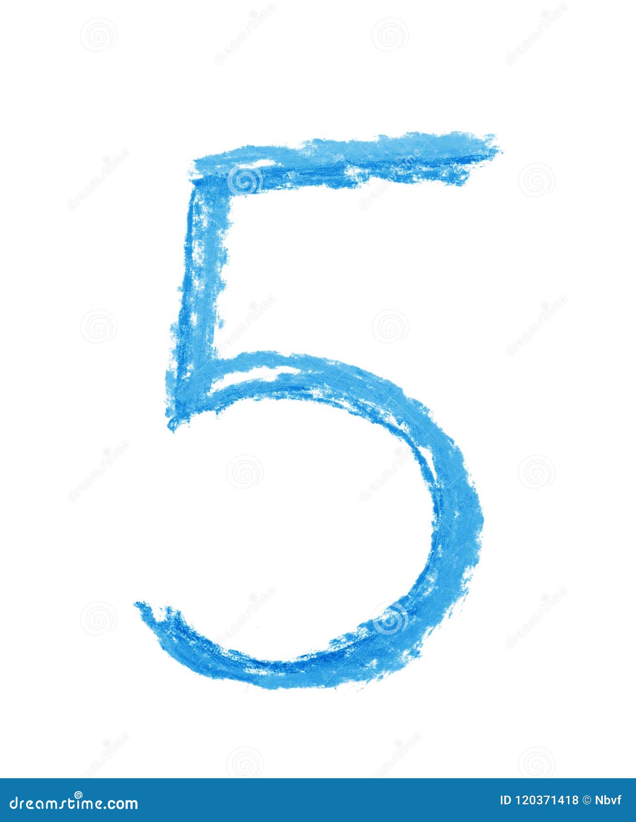  Foto zu Hand Drawn Number Symbol Isolated Stock Illustration - Illustration of 